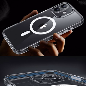 ESR Classic Pro Rinkinys Halolock Magnetinis dėklas iPhone 16 - Skaidrus