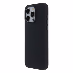 "Satin Touch" dėklas, skirtas "Samsung Galaxy A14 4G / A14 5G", juodos spalvos