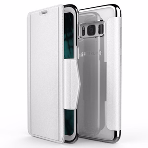 X-Doria Engage Folio piniginės tipo dėklas, skirtas Samsung Galaxy S8+, baltas