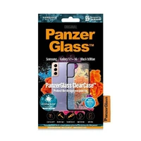 PanzerGlass ClearCase dėklas telefonui Samsung Galaxy S21+ - skaidrus ir juodas