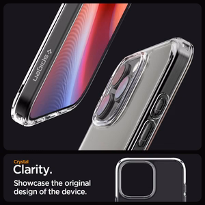 Spigen Ultra Hybrid dėklas telefonui iPhone 16 Pro - skaidrus