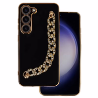 Dėklas telefonui Samsung Galaxy S23 dizainas 4 juodas