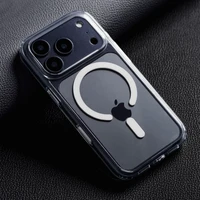 Dėklas for Samsung S26 PLUS Forcell F-Protect Clear Hybrid Premium suderinamas su MagSafe skaidrus