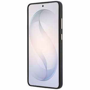 Guess dėklas Grained Big 4G Metal Logo for Samsung Galaxy S26 Ultra juodas