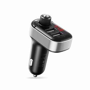 XO FM-передатчик BCC10 Bluetooth MP3 автомобильное зарядное устройство 3,1A черный