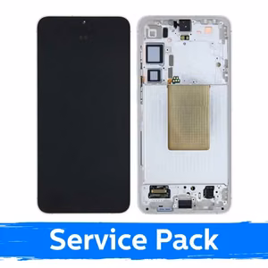 Ekranas skirtas Samsung S926 S24 Plus su rėmeliu / Cobalt Violet / (Service Pack) +INCLUDING BATTERY
