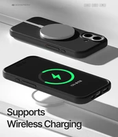 Dėklas Mercury Pure Magsafe Silicon Case Apple iPhone 17 juodas