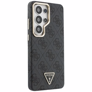 Guess dėklas 4G Triangle Logo MagSafe skirtas Samsung Galaxy S26 Ultra juodas