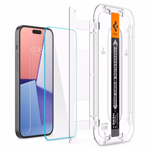 Spigen Glas.tR EZ Fit grūdintas apsauginis stiklas iPhone 15 Plus / 16 Plus