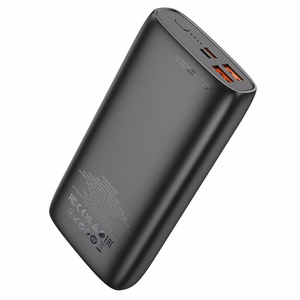"Powerbank Hoco" 20000 mAh QC PD 3A 22,5W J122A juoda
