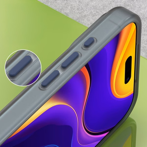 Dėklas telefonui iPhone 17 Pro - Magnētinis abrazyvinis dėklas, suderinamas su MagSafe - matinis mėlynas