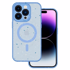 Tel Protect Magnetinis Splash Matinis dėklas telefonui iPhone 15 Pro šviesiai mėlynas