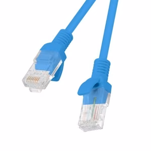 Lanberg Патч-корд RJ45, Cat. 5e, UTP, 1m, Синий