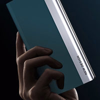 Sleep Case Pro dėklas telefonui Xiaomi Redmi Note 12 5G / Poco X5 5G su stovu juodas