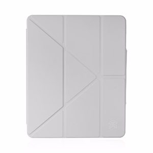 STM OPP atverčiamas dėklas, skirtas iPad Air 13" M4 (2026) / M3 (2025) / M2 (2024), pilkas