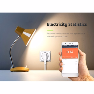 GreenBlue WiFi nuotoliniu būdu valdoma rozetė Android/iOS/Alexa/Google Home energijos suvartojimas laikmatis maks. 3680W tipas F GB720 F