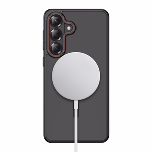 Tech-Protect MagCam MagSafe Dėklas for Samsung Galaxy S26 - juodas and raudonas