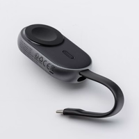 Išorinė baterija Apple Watch Forcell F-Energy Mini Power Watch 1A 2,5W 1200 mAh juoda