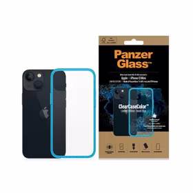 PanzerGlass ClearCase iPhone 13 Mini 5.4" Antibacterial Military grade Bondi mėlynas 0326