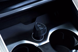 FORCELL CARBON automobilinis įkroviklis Type C 3.0 PD20W + Type C 3.0 PD20W CC50-2C juodas (Iš viso 40W)
