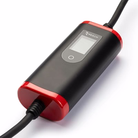 Elektromobilių įkroviklis Reach PEVC3 1 fazė Type2 32A 7.2kW 5.0m