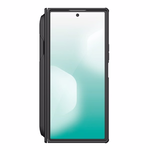 Nillkin Super Frosted Shield Fold dėklas Samsung Galaxy Z Fold 7 su S Pen Space - juodas