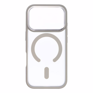 MATTE MAG COVER magnetinis dėklas telefonui, suderinamas su MagSafe, skirtas IPHONE 17 Pro, titano spalvos