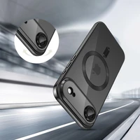 Tech-Protect MagFlex Magnetinis dėklas telefonui iPhone 17 Air - Skaidrus juodas