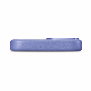 iCarer Dėklas Odinis viršelis natūralios odos iPhone 14 Plus šviesiai violetinis (suderinamas su MagSafe)