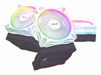 ASUS Prime MR120 Fan ARGB White 3in1 Kompiuterio korpusui Ventiliatorius 12 cm Balta