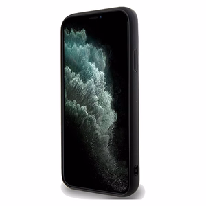 Guess Disco Metalinis užrašas dėklas telefonui iPhone 11 / Xr - juodas