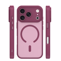 Mag Matt dėklas iPhone 17 Pro Max 6,9'' kaštoninė