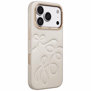 Uniq Coehl Cloude Magnetic Charging dėklas iPhone 18 Pro / 17 Pro – smėlinis
