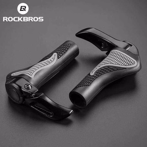 Rockbros BT1007B dviračio vairo rankenų komplektas su ragais - juodas