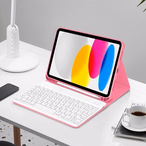 Tech-Protect SC Pen dėklas iPad 10.9 colių 10 / 2022 / 11 colių 11 / 2025 rožinis