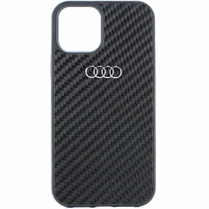 Audi Carbon Fiber iPhone 11 / Xr 6.1" чёрный/чёрный хардкейс AU-TPUPCIP11-R8/D2-BK