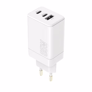 "Maxlife MXTC-08-65ACC PD QC įkroviklis 2x USB-C 1x USB 65W baltas