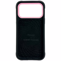 Nimmy Glasses Cool Cat dėklas telefonui iPhone 17 Pro Max - juodas