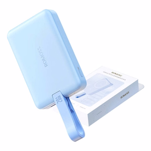 Išorinė baterija Romoss WMS10 10000mAh 20W (mėlyna)