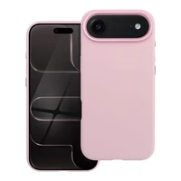 Dėklas telefonui IPHONE 17 Air Forcell F-Protect Frame Premium suderinamas su Magsafe rožinis