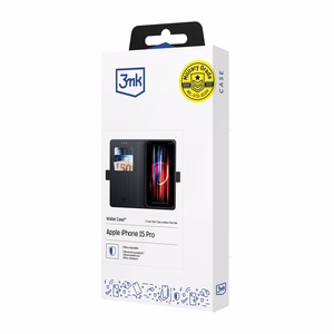 3mk Piniginės dėklas "Xiaomi Redmi Note 15 Pro 4G" - juodas