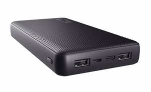 Trust Primo - 20 000 mAh išorinė baterija (juoda)