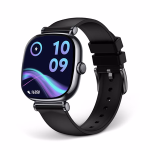 Ksix Smartwatch IRIA išmanusis laikrodis, juodas, 1.7" AMOLED, IP68