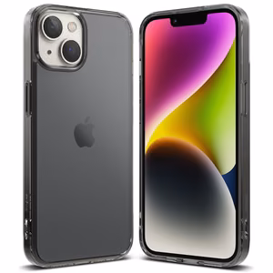 Ringke Fusion Matte чехол iPhone 14 Plus с гелевой рамкой серый