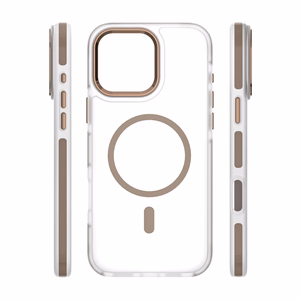 Etteri Icy Mag dėklas telefonui iPhone 16 Pro Max 6,9" auksinis