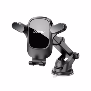 Dudao F5PRO+ automobilinis laikiklis su siurbtuku - juodas