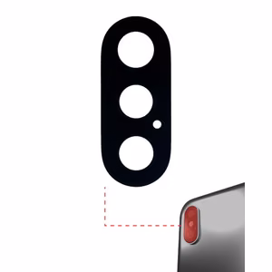 Galinės kameros stikliukas skirtas Apple iPhone Xs / Xs Max galinės kameros stikliukas / PREMIUM /