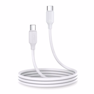 USB kabelis Joyroom S-CC060A9 Type-C to Type-C 60W 1.0m baltas