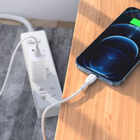 Borofone Kabel BX51 Triumph - Type C į Lightning - 2,4A 1 metras baltas