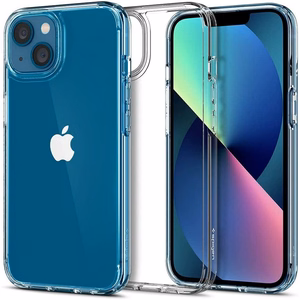 Spigen Ultra Hybrid iPhone 13 dėklas telefonui - skaidrus